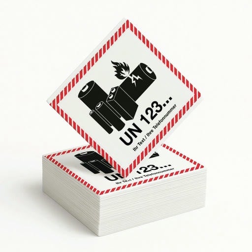 UN Transportaufkleber