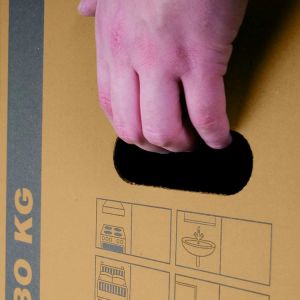Cargobox PLUS mit sicherem Schmetterlingsboden (660 x 350 x 360 mm)
